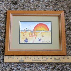 "Free at Last" Framed & Signed Lithograph by Jill Neal Celebration of Women
